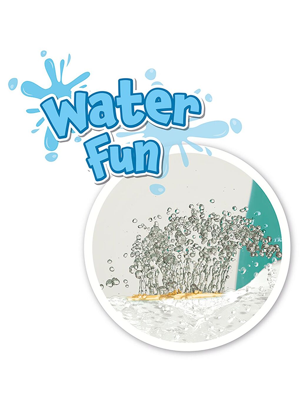 Oyuncak 2 si 1 Arada Büyük Su Kaydırağı - Yeşil Standart-4