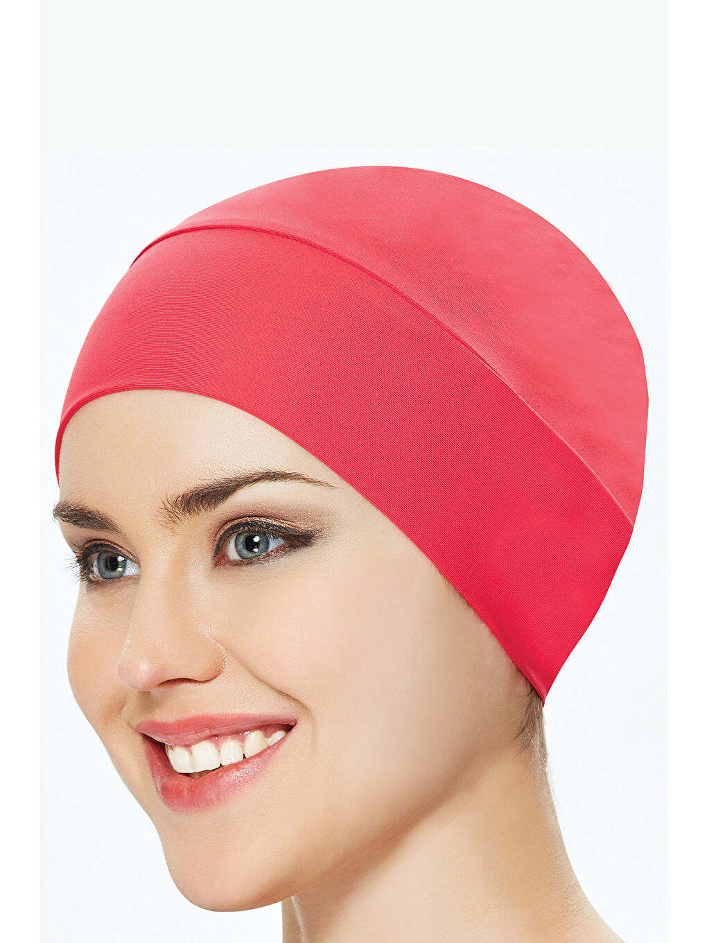 Havuz Deniz Düz Bone R-999-B Mercan-1