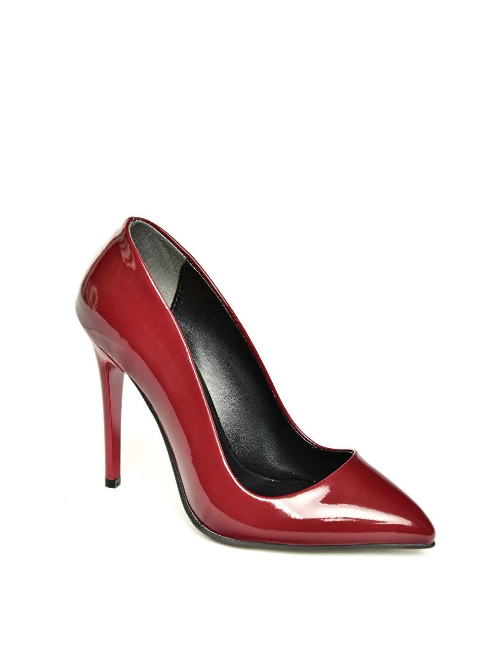 8922151908 Bordo Kadın Topuklu Ayakkabı-2