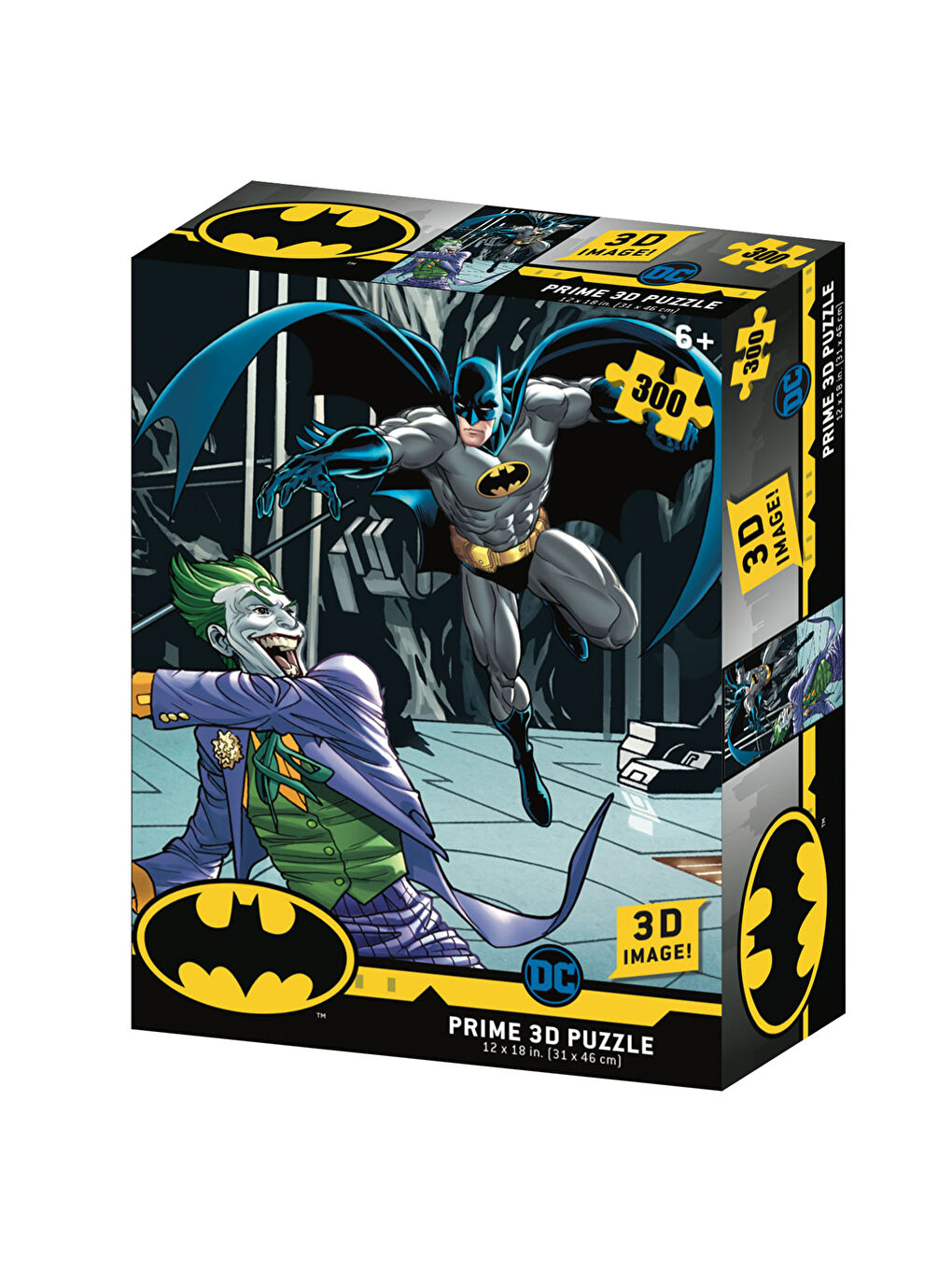 Prime 3D Batman vs Joker 300 Parça Puzzle 33002