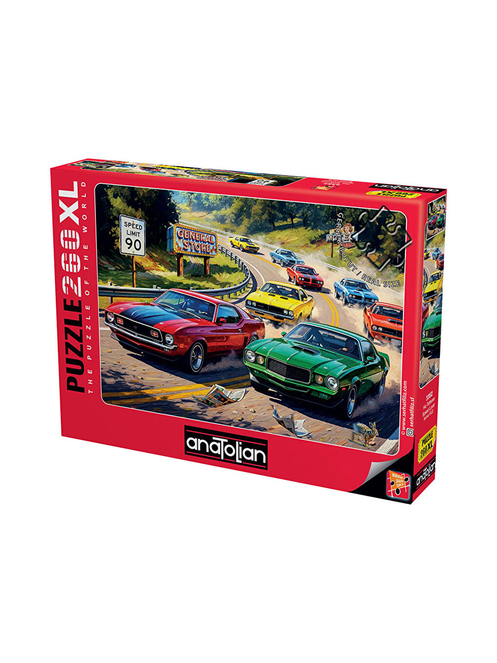 Puzzle 260 XL Parça Hız Tutkusu 3352