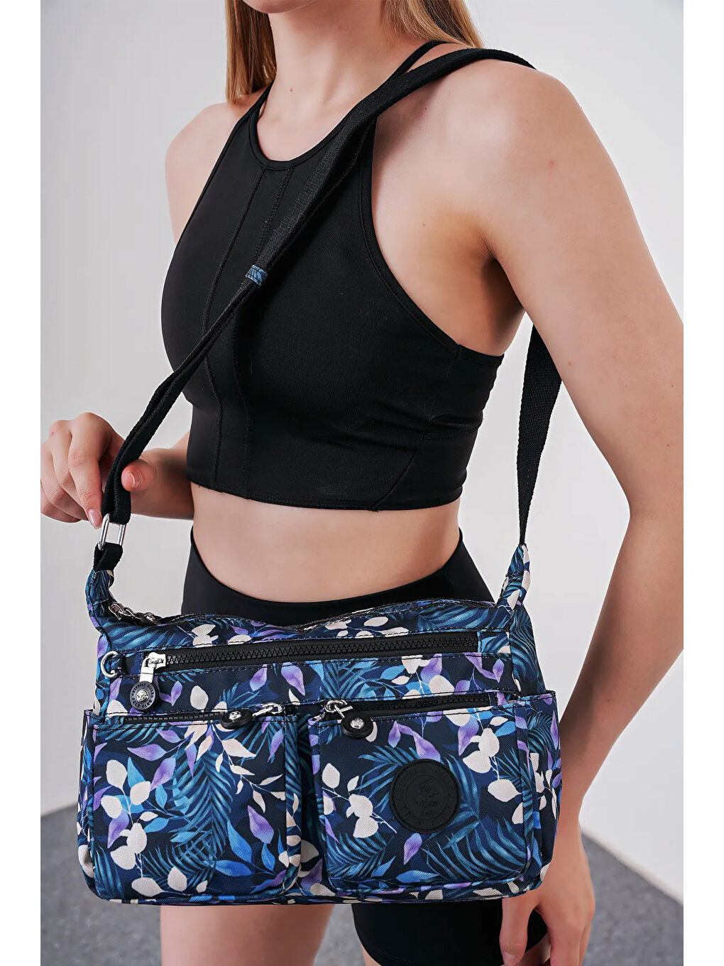 Siyah Çapraz Askılı Kadın Çanta BHPC6004-5