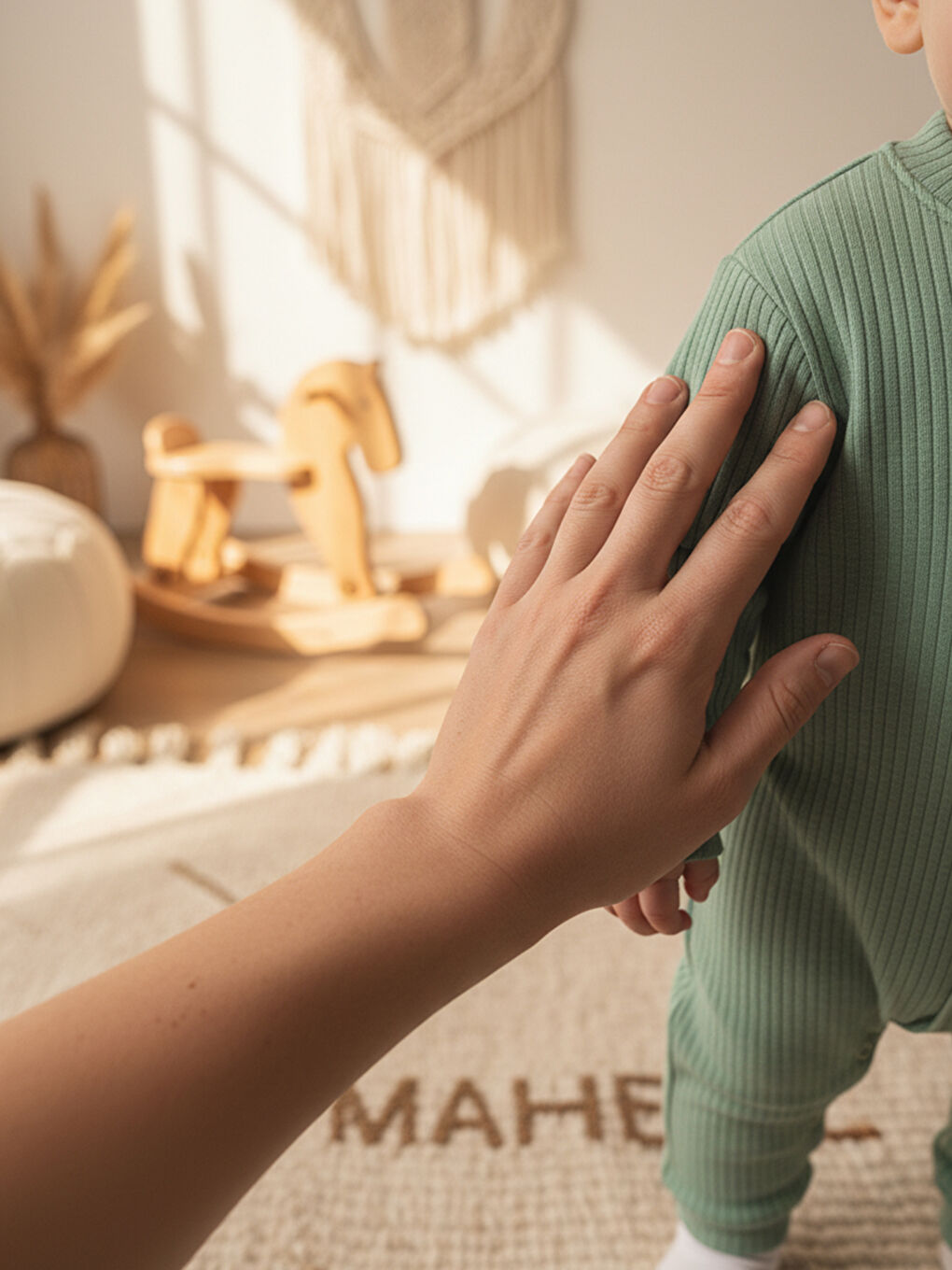 Yeşil %100 Pamuklu Fitilli Bebek Tulum Salopet AÇIK YEŞİL-2