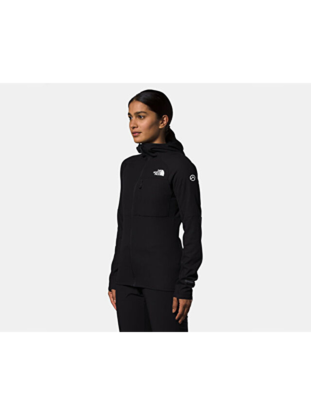 W Summit Futurefleece Fz Hoodie Kadın Outdoor Ceketi Nf0a5j8tjk31 Siyah-3