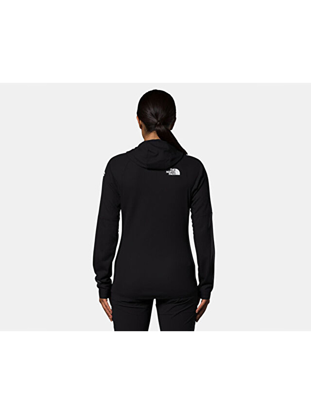 W Summit Futurefleece Fz Hoodie Kadın Outdoor Ceketi Nf0a5j8tjk31 Siyah-4