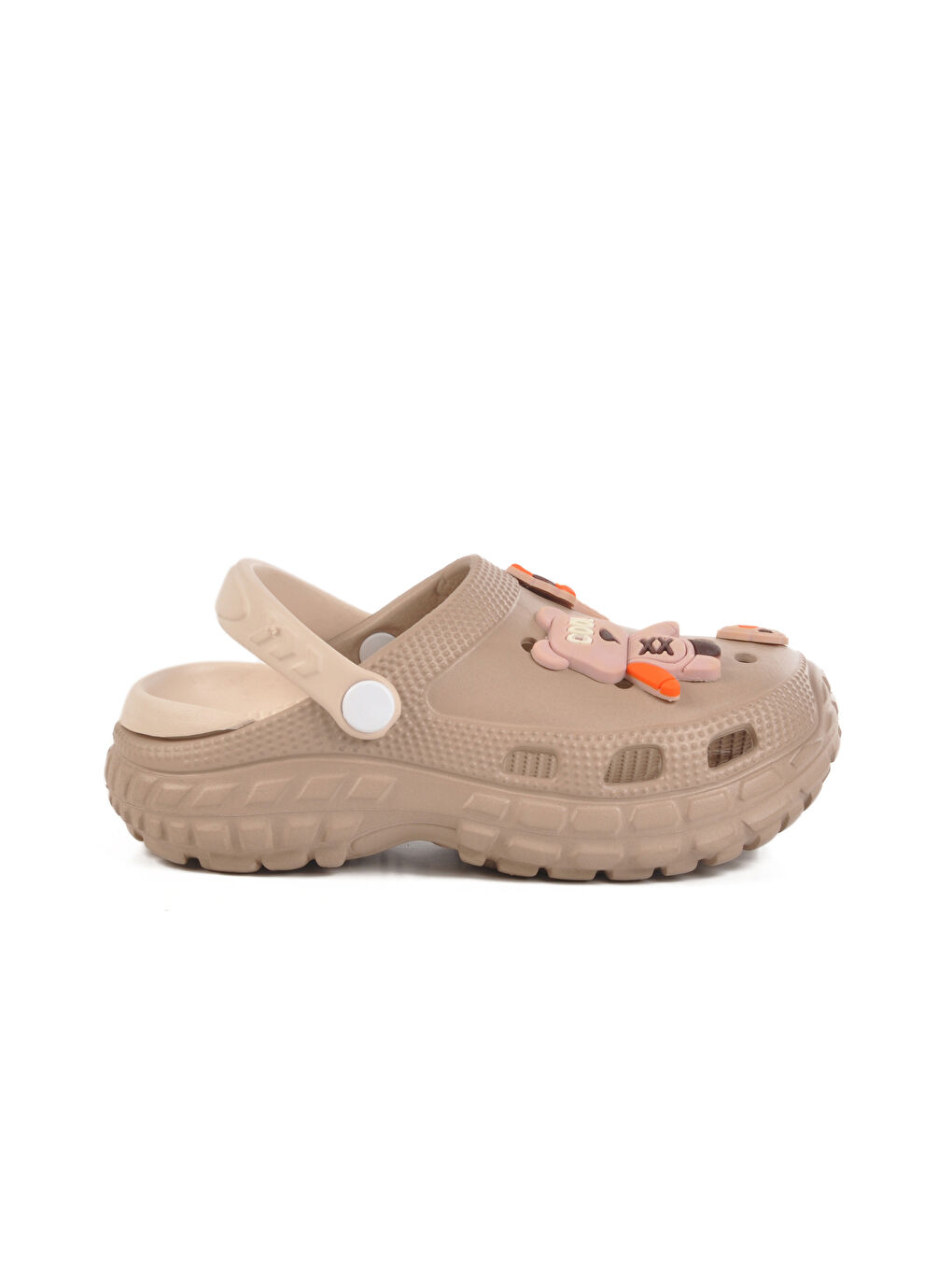 Bej Kum Eva Hafif Kız Çocuk Sabo Terlik 960 P-F