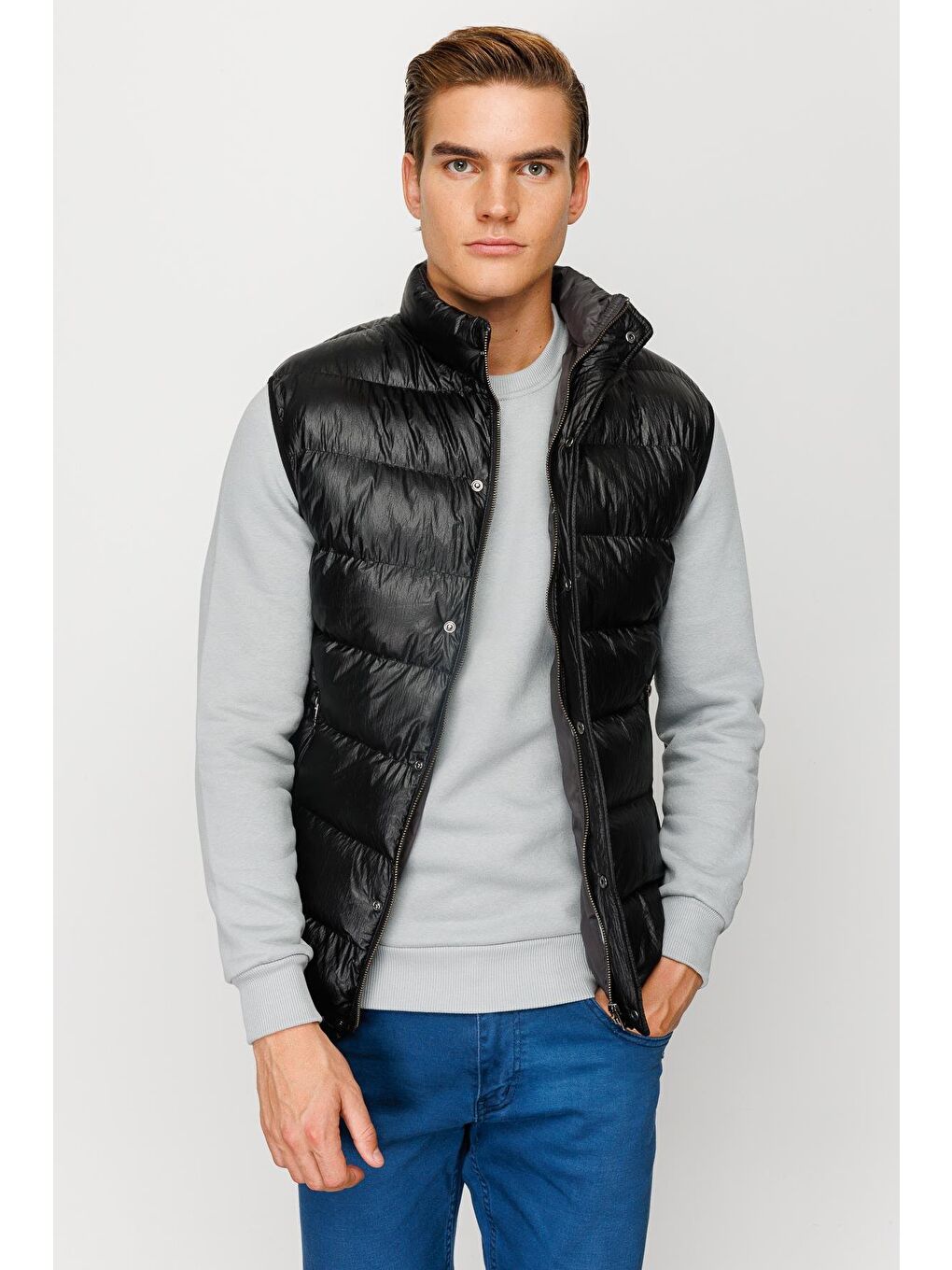 Erkek Siyah Pmp Şişme Yelek-6