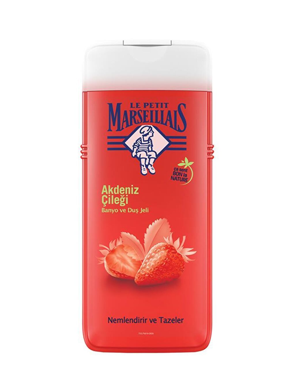 Le Petit Marseillais Renksiz Akdeniz Çileği Duş Jeli 650 ml x3 - 1