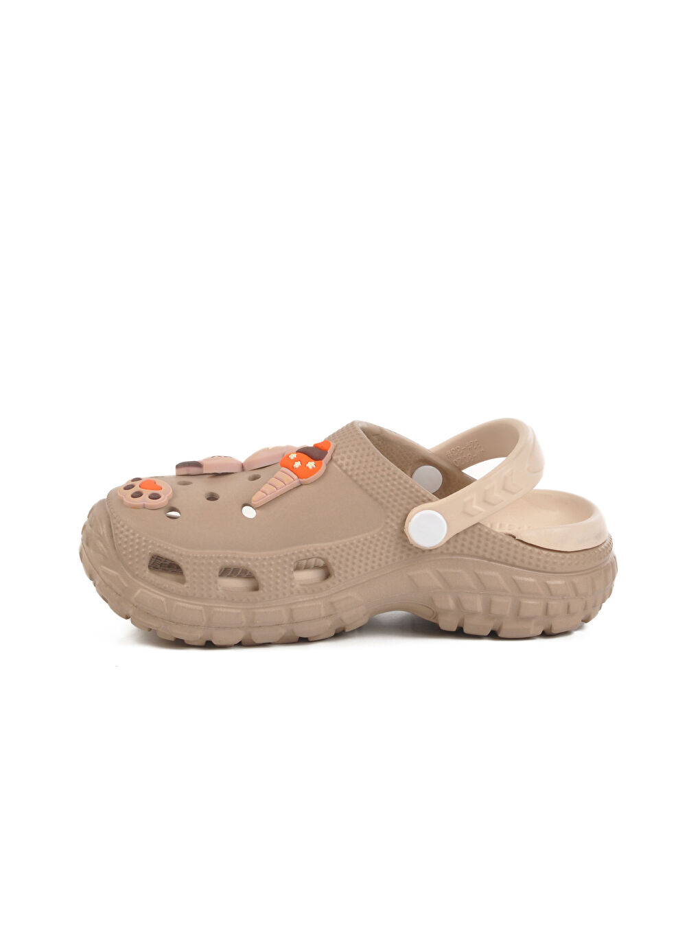 Bej Kum Eva Hafif Kız Çocuk Sabo Terlik 960 P-F-1