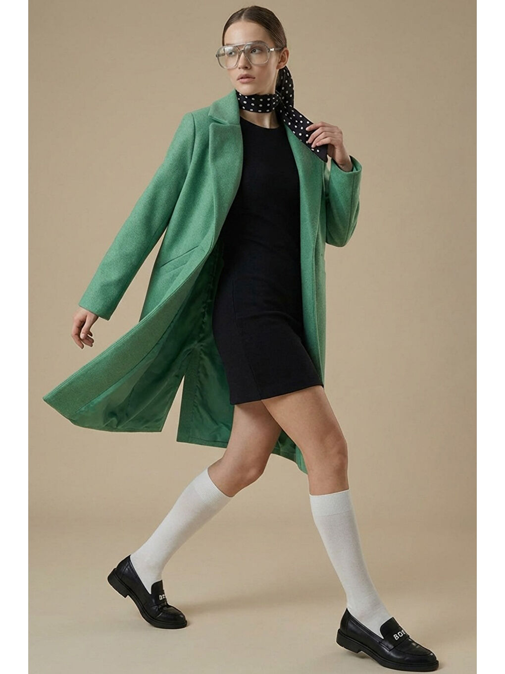 9085 Kaşe Kaban - E.Yeşil-2