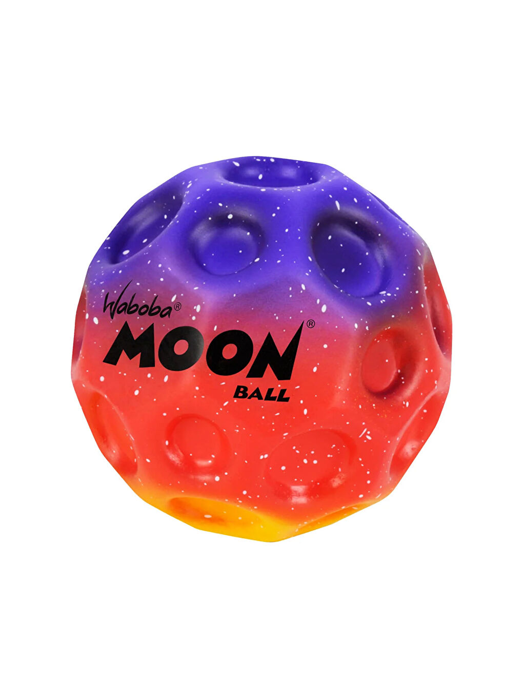 Waboba Karışık Rainbow Moon Ball Top Mor Kırmızı Sarı