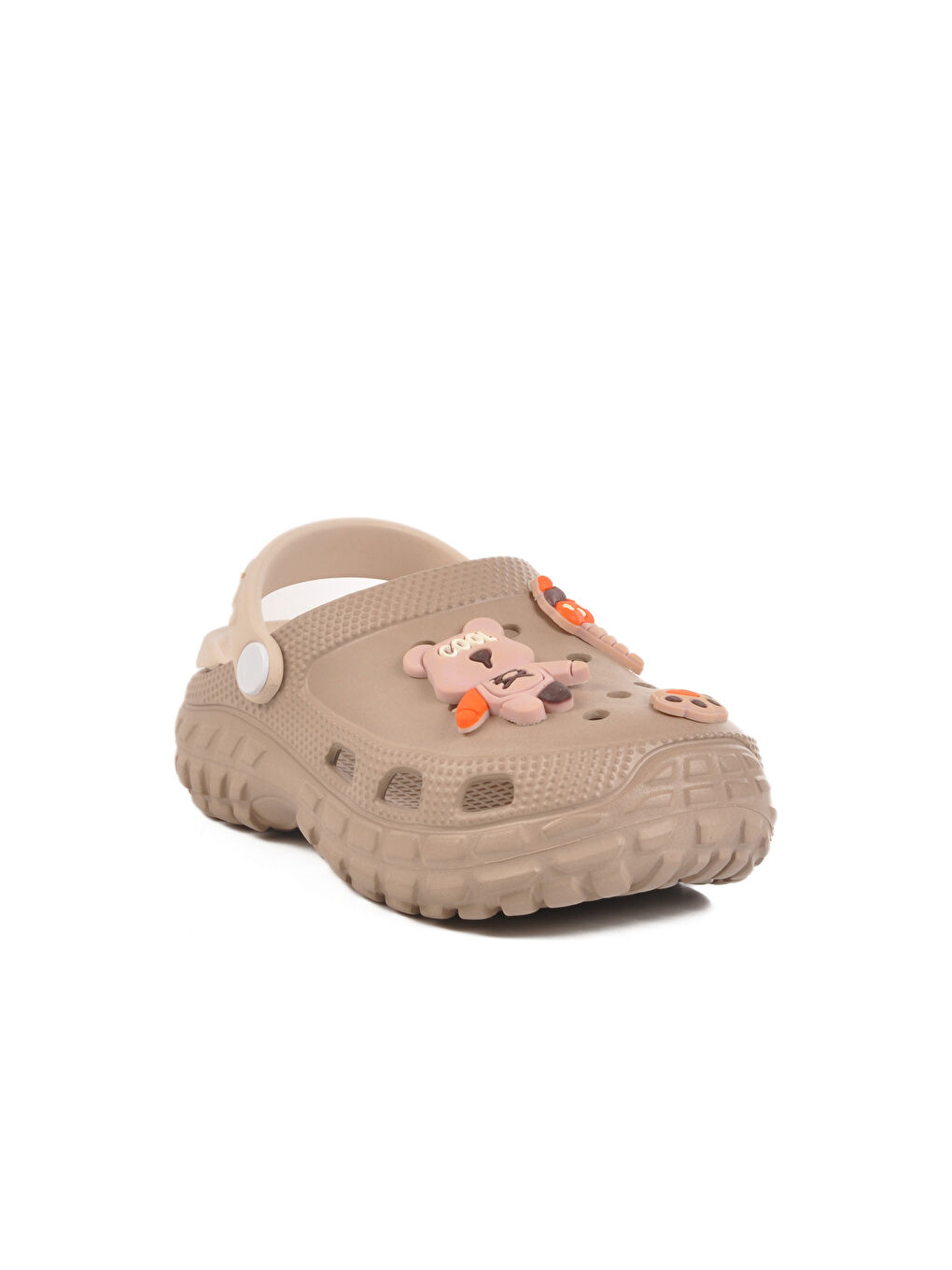 Bej Kum Eva Hafif Kız Çocuk Sabo Terlik 960 P-F-2