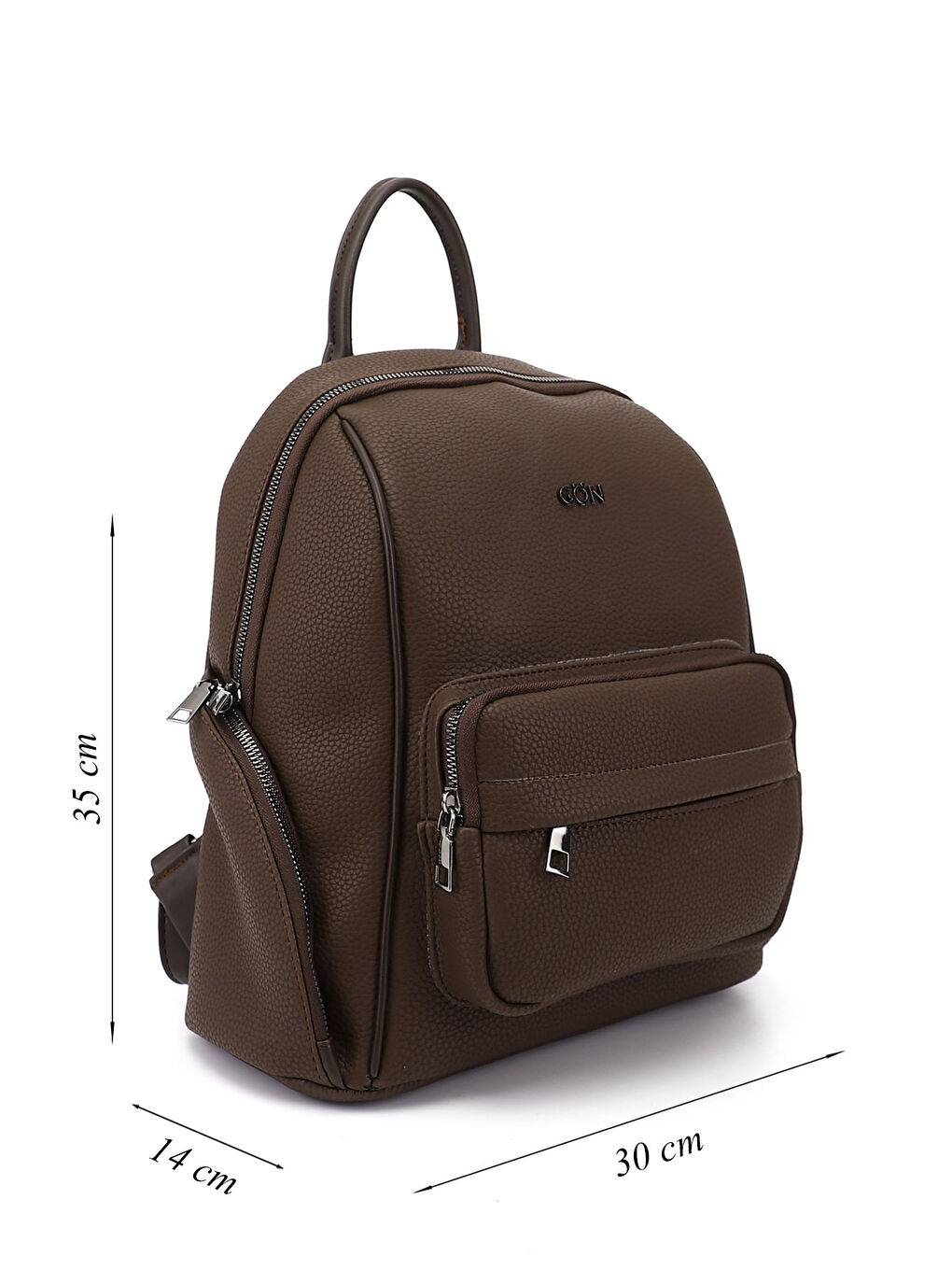 Kahverengi Kadın AÇIK KAHVERENGİ El ve Sırt Çantası-1