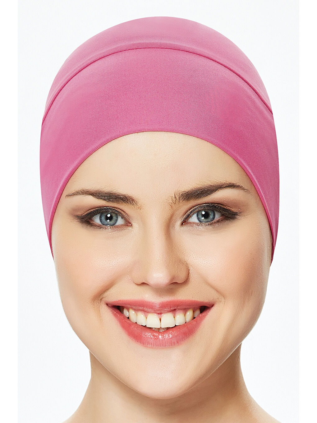 Havuz Deniz Düz Bone R-999-B Pembe01