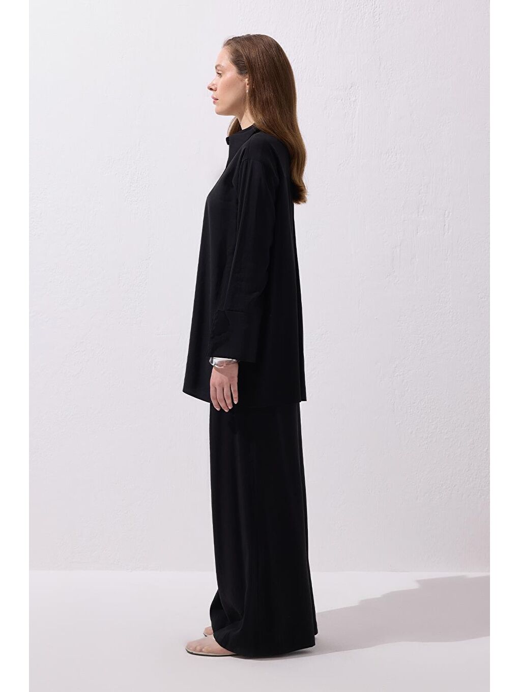 Modal Basic Gömlek Siyah-2