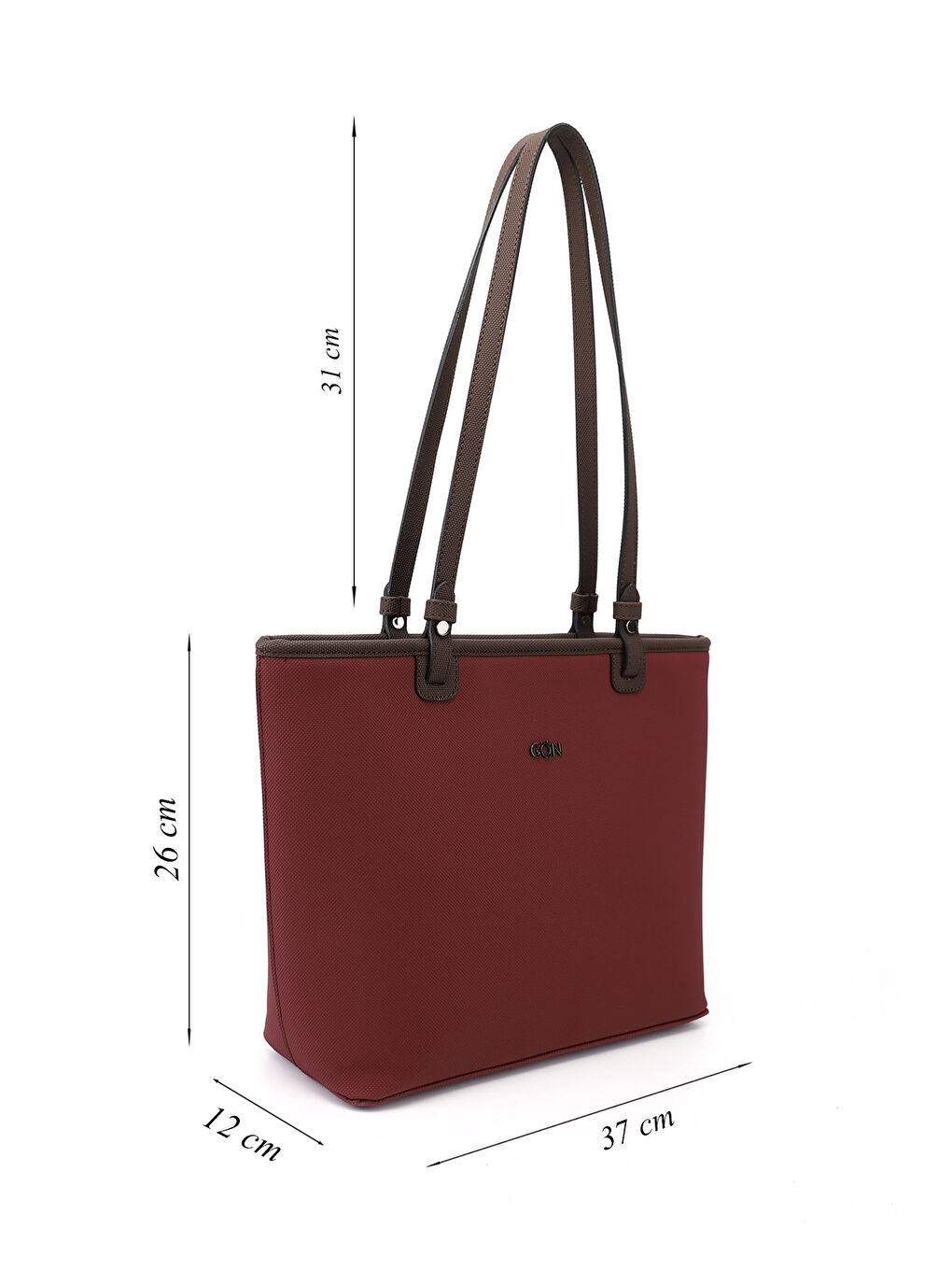 Bordo Kadın AÇIK BORDO Omuz Çantası-1