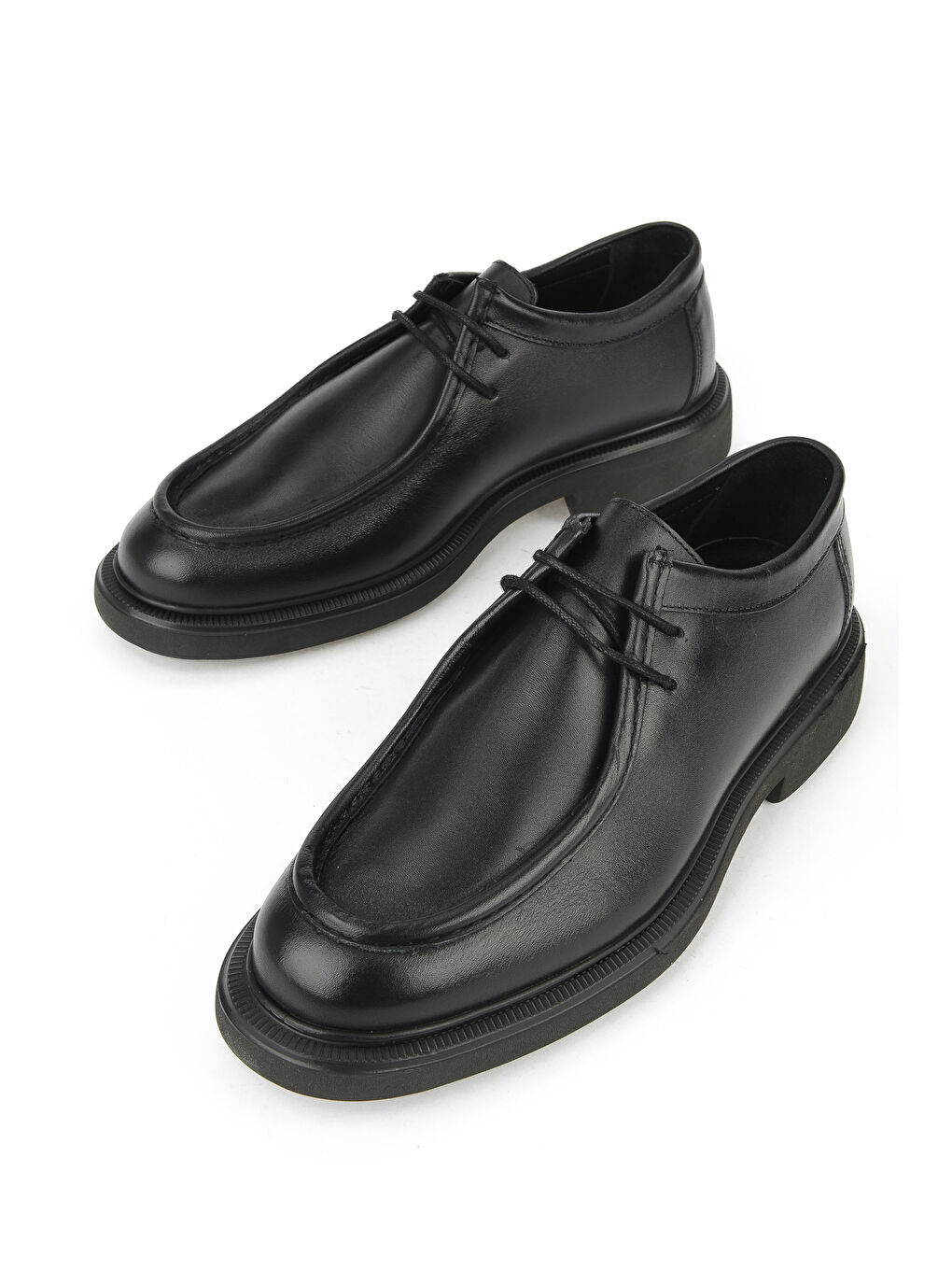 Erkek Hakiki Deri Ayakkabı 1531043Z4043 Siyah-4