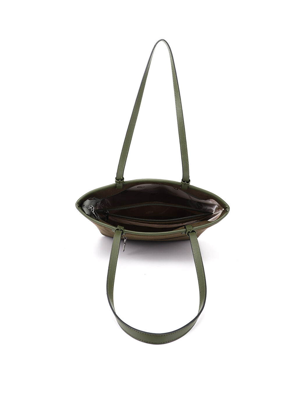 Haki Kadın KOYU HAKİ Omuz Çantası-4