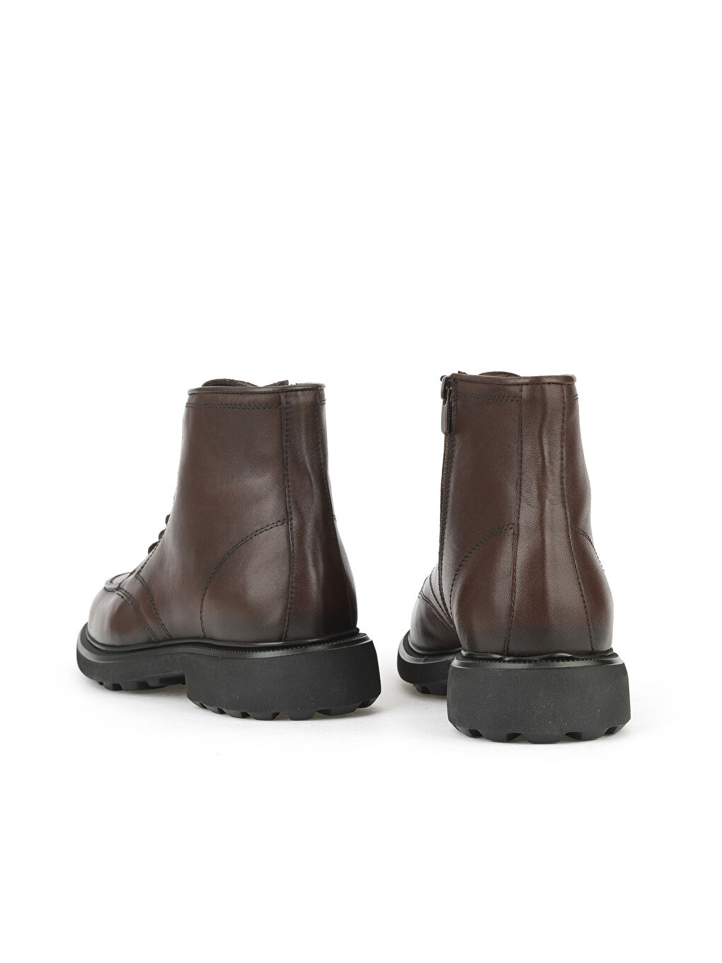 Kahverengi Erkek Hakiki Deri Bot 1531043Z4048 Kahve-2