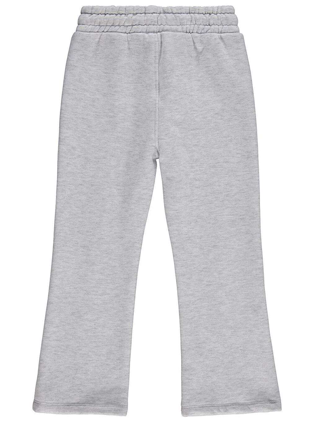 Girls Kalp Nakışlı 6-9 Yaş Eşofman Altı - Gri 6-7 Yaş-1