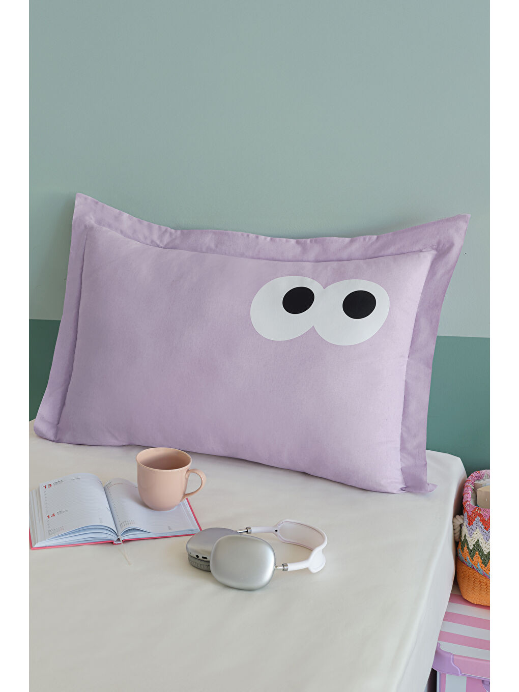 Yastık Kılıfı Oxf. Funny 50x70 cm Lila