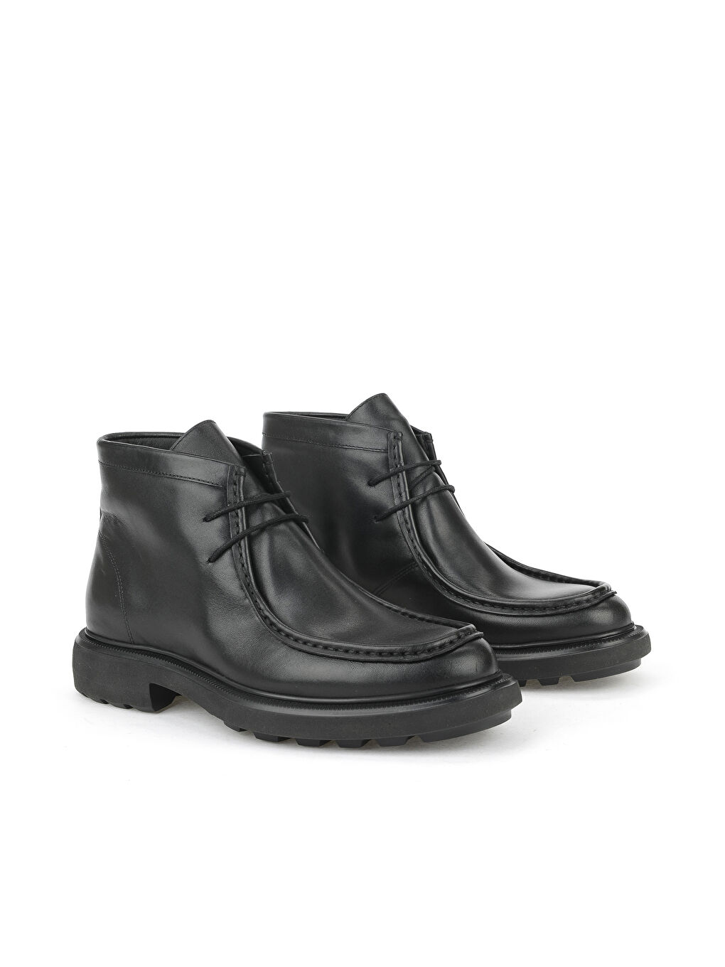 Erkek Hakiki Deri Bot 1531043Z4049 Siyah-1