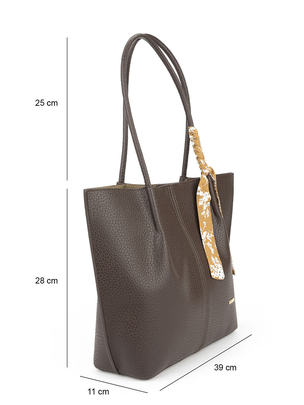 Kahverengi Kadın Omuz ve El Çantası 153979Z3093 Kahve-1