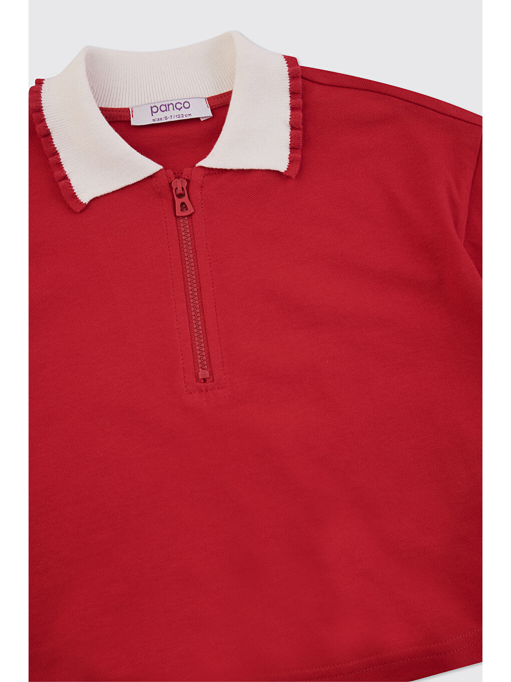 Erkek Çocuk Kısa Kollu Kırmızı Tişört-5