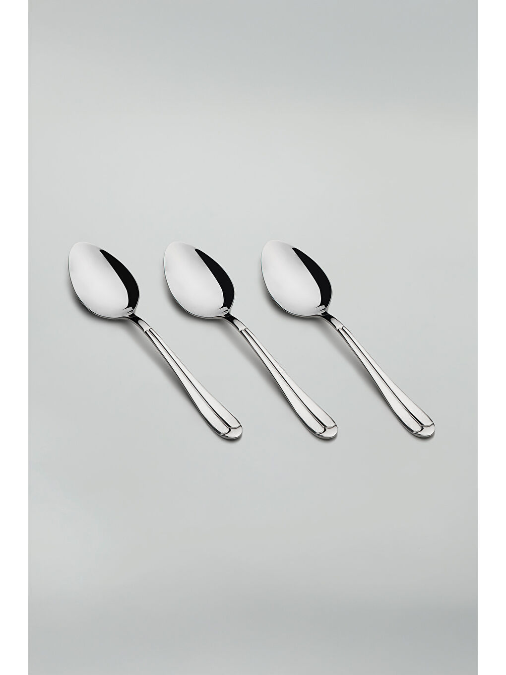 Gri Saray Sade 6 Kişilik 30 Parça Kutulu Çatal Kaşık Takımı-3