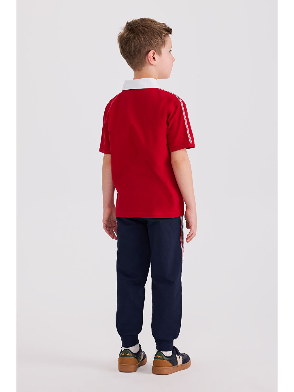 Erkek Çocuk Kısa Kollu Kırmızı Tişört-6