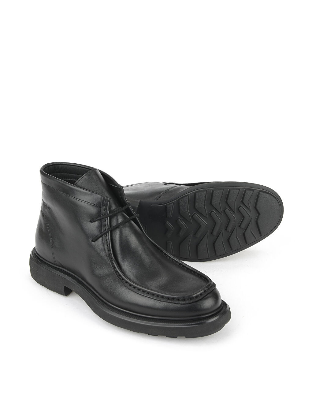 Erkek Hakiki Deri Bot 1531043Z4049 Siyah-3