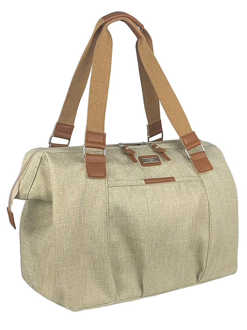 Venedik Anne Bebek Bakım Kadın Çantası Bej-1