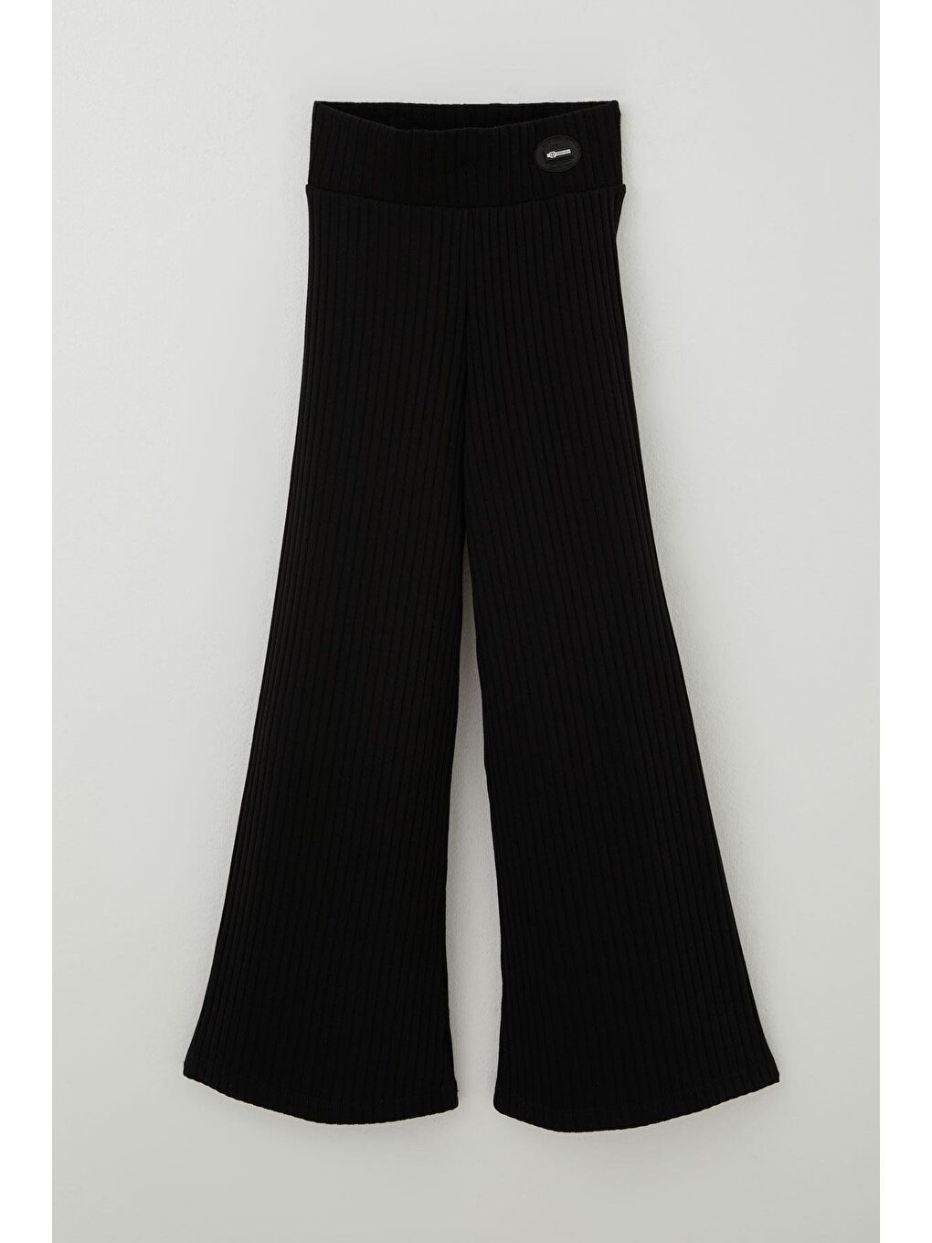 Kız Çocuk Pantolon Arma Aksesuar Detaylı Siyah (7-12 Yaş)