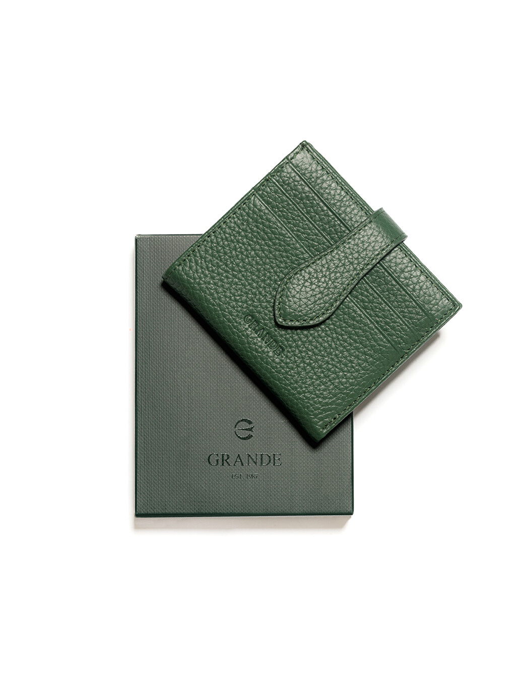 Yeşil Unisex Cüzdan & Kartlık 800 Deri Cüzdan Kartlık-5