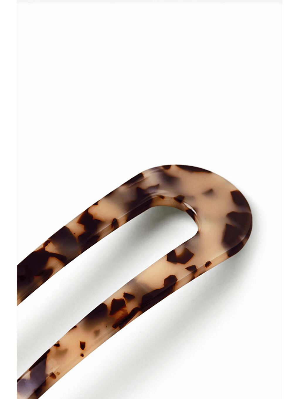 Bej Kemik U Topuz Çubuğu French Pin-1