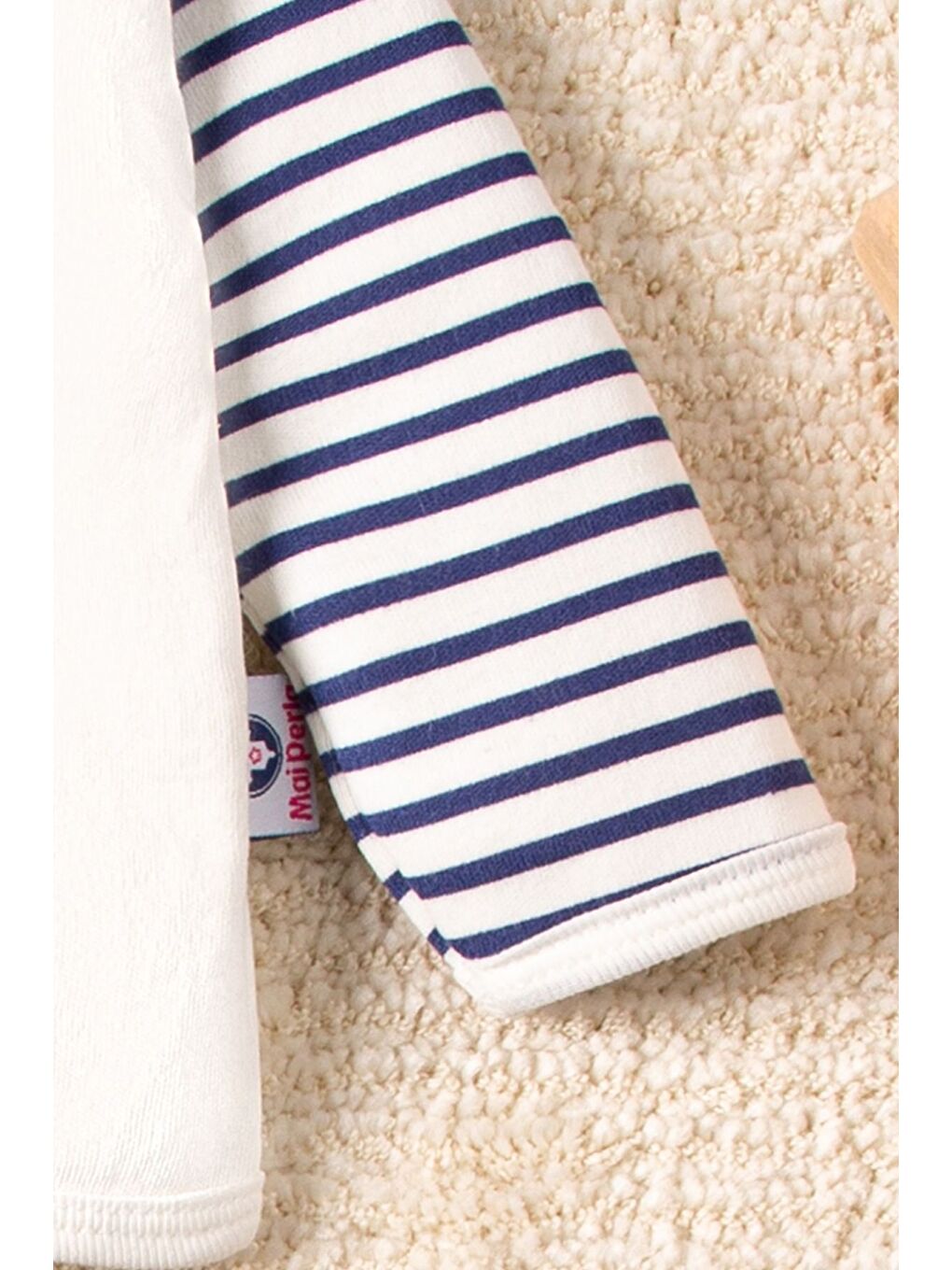 Beyaz Lüx Fiyonklu Ayı Organik Yeni Doğan Hastane Çıkışı Kutulu Zıbın Seti-2