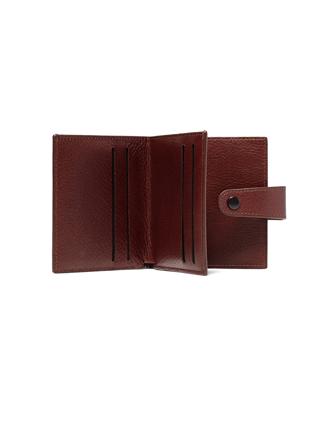 Kahverengi Unisex Cüzdan & Kartlık 710 Deri Cüzdan Kartlık-4