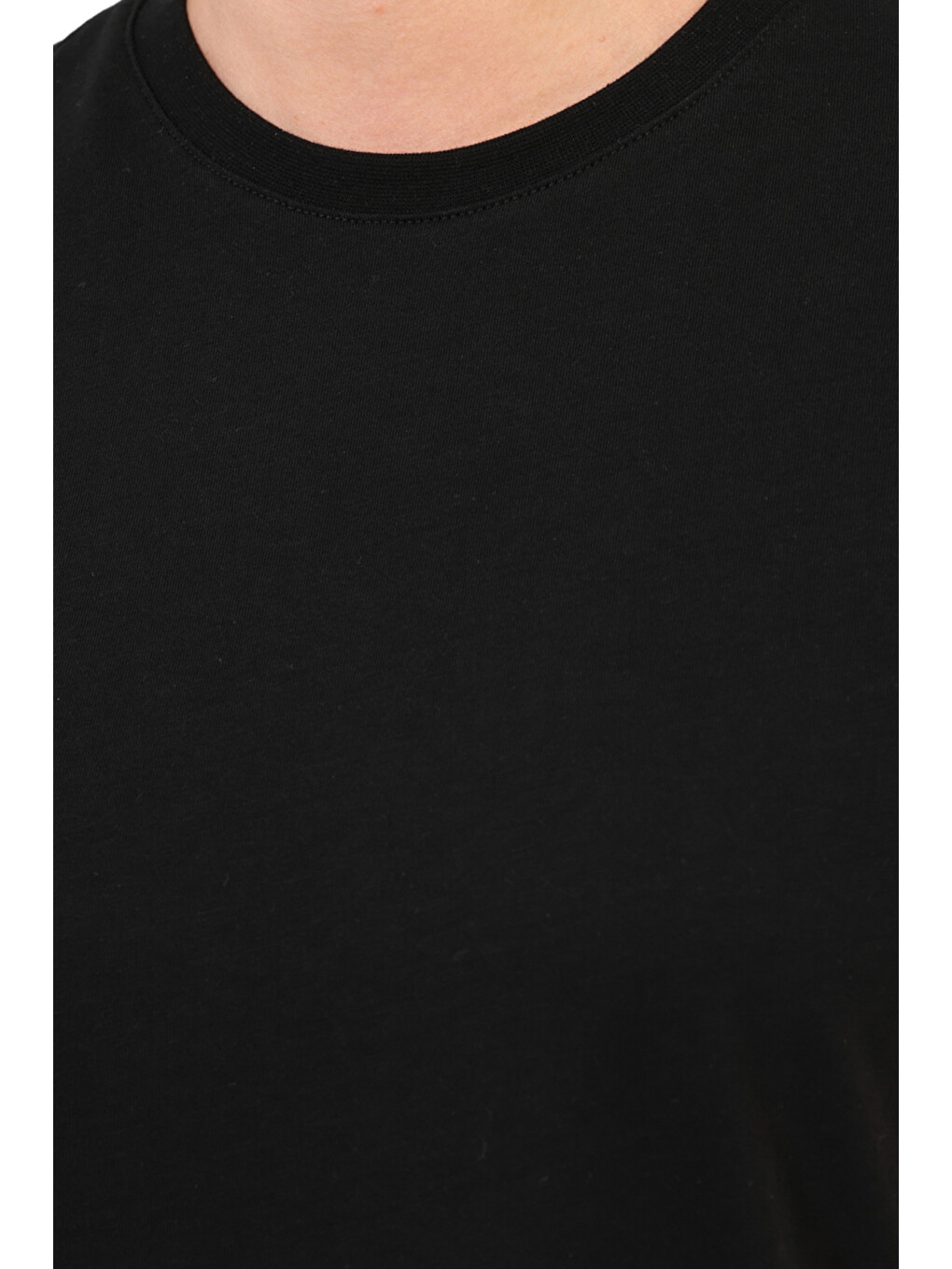 Kısa Kol T-shirt Kadın Siyah Wl 11svona-3