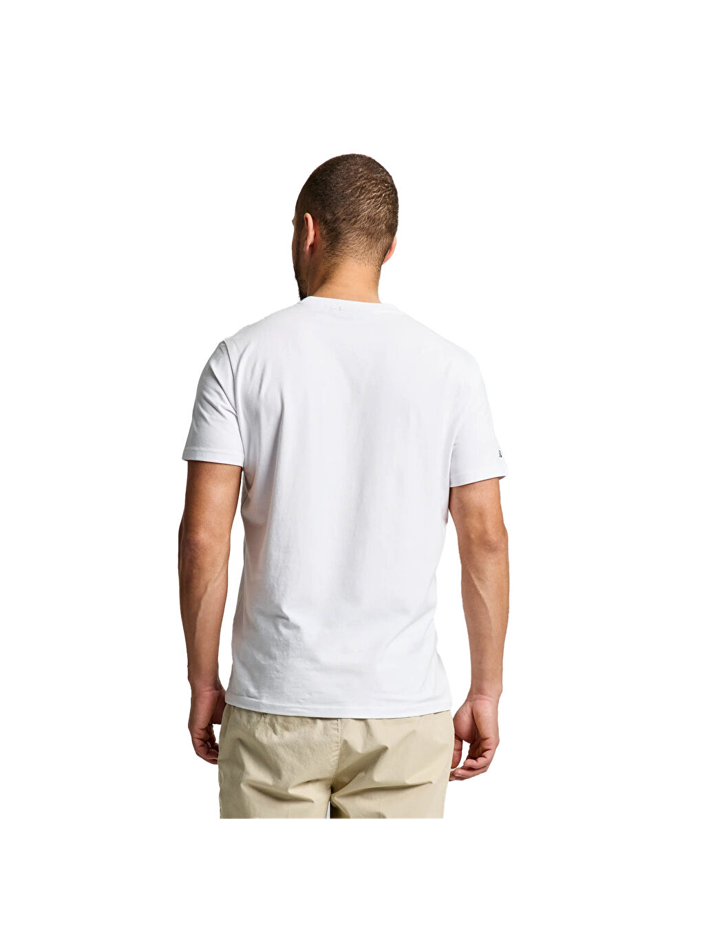 Deck Erkek Beyaz Tişört-4