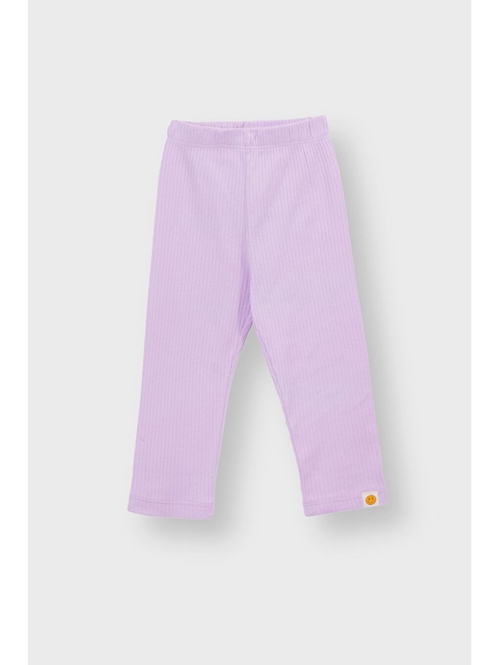 Lila Basic Fitilli İnterlok Kumaş %100 Pamuk 1-5 Yaş Beyaz Bebek Pijama Takımı-2