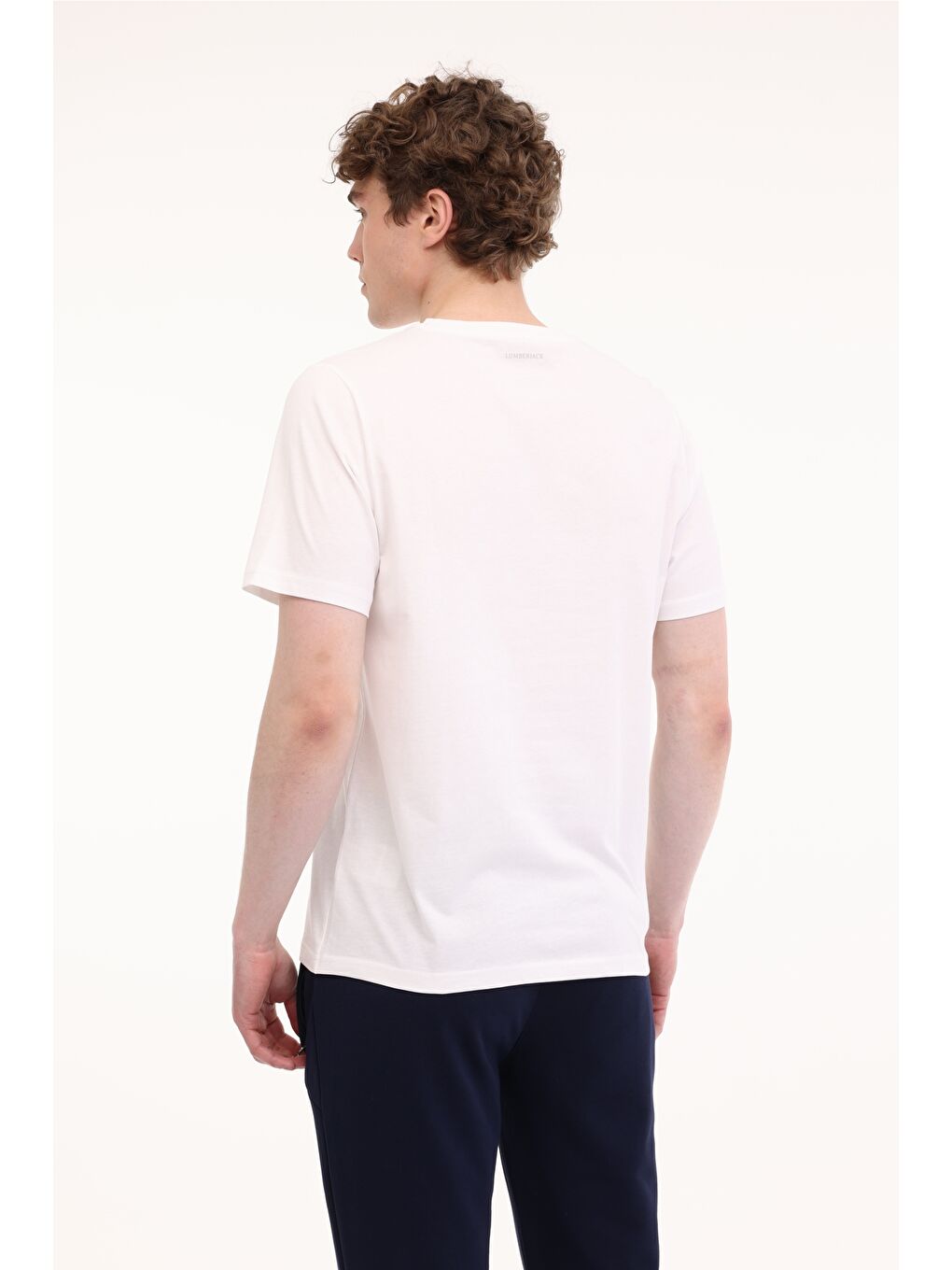 ML SIERENE 11LLM08 5FX Beyaz Erkek Kısa Kol T-Shirt-1