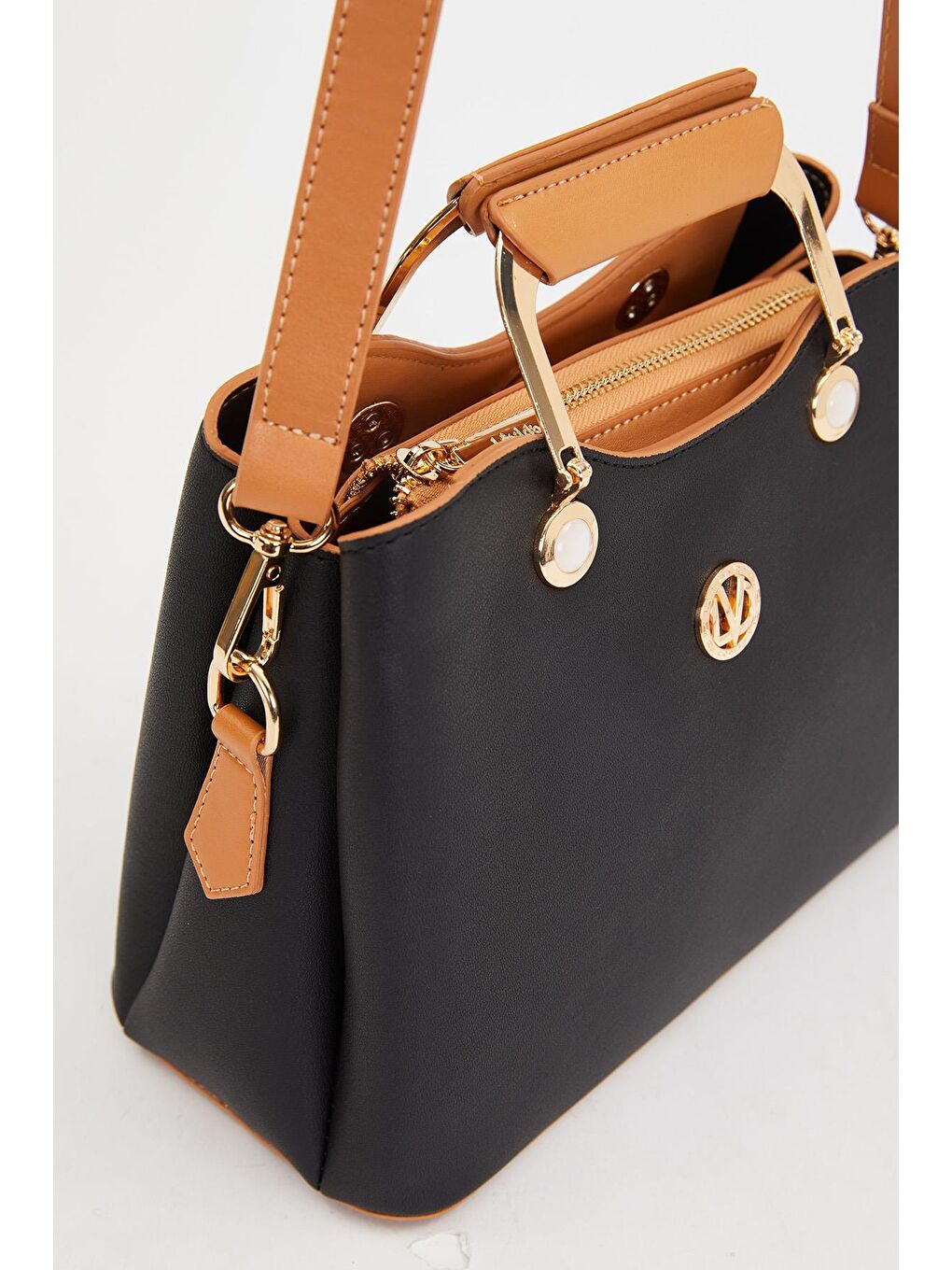 Siyah Kadın Omuz Çantası 930534-4