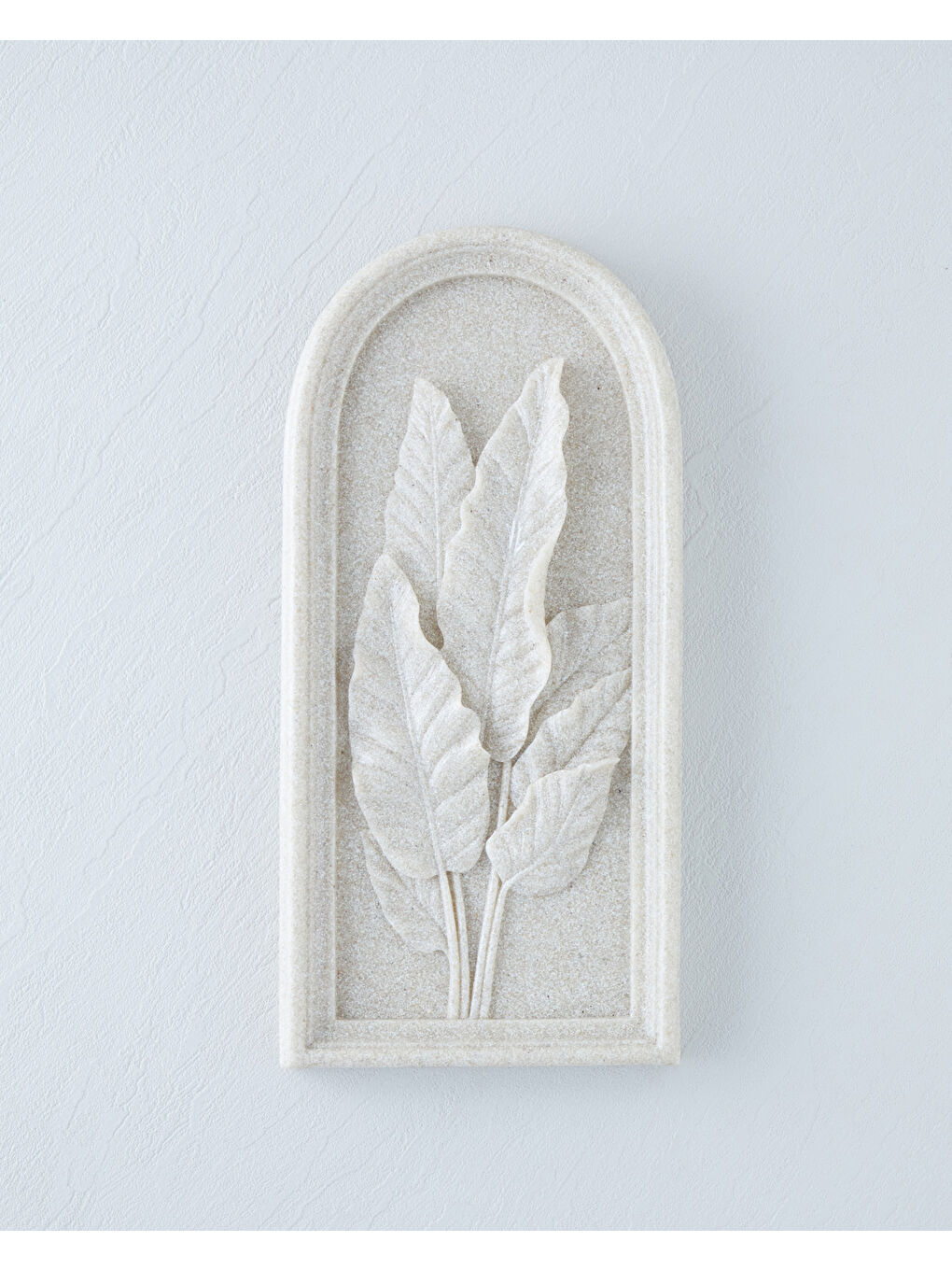 Leafs Duvar Aksesuarı 15x3x32,5 cm Bej