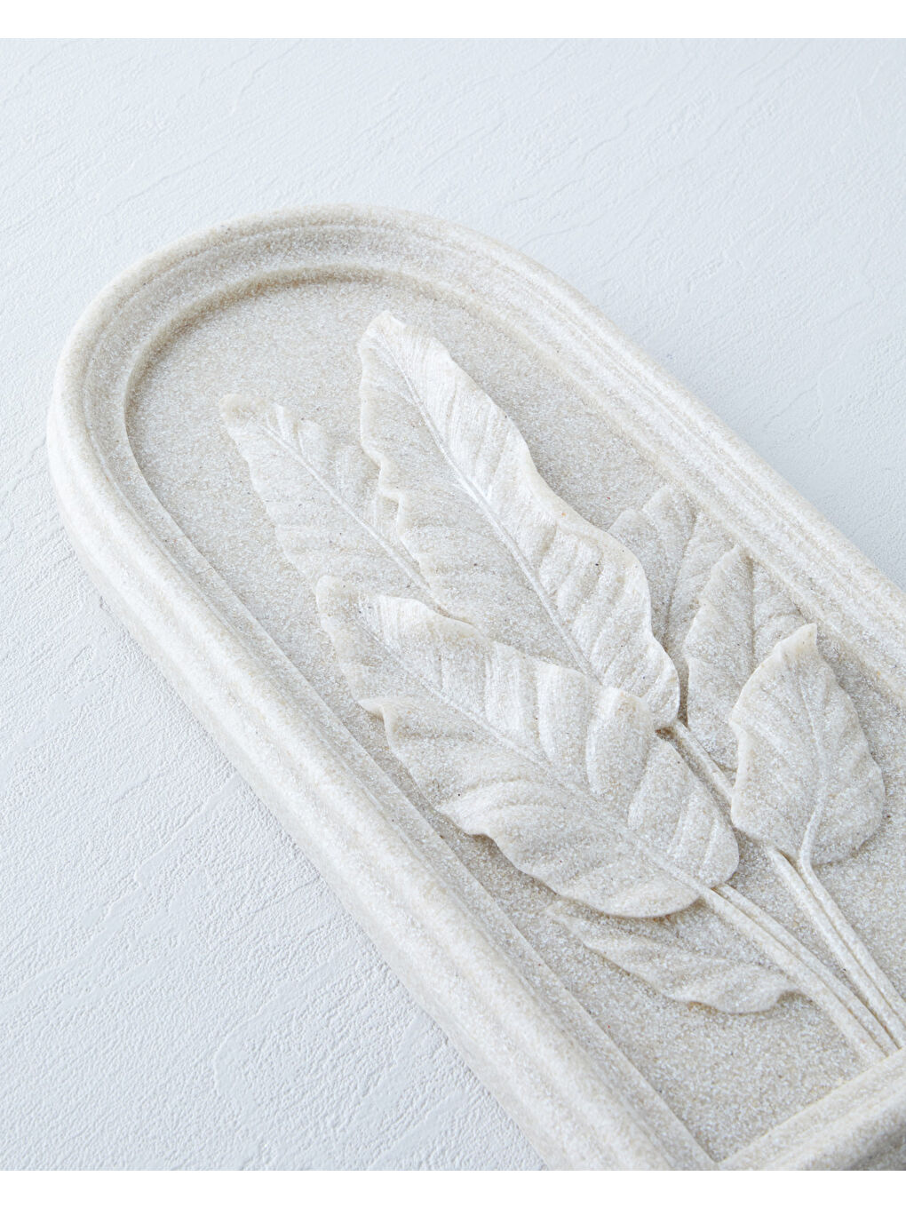 Leafs Duvar Aksesuarı 15x3x32,5 cm Bej-1