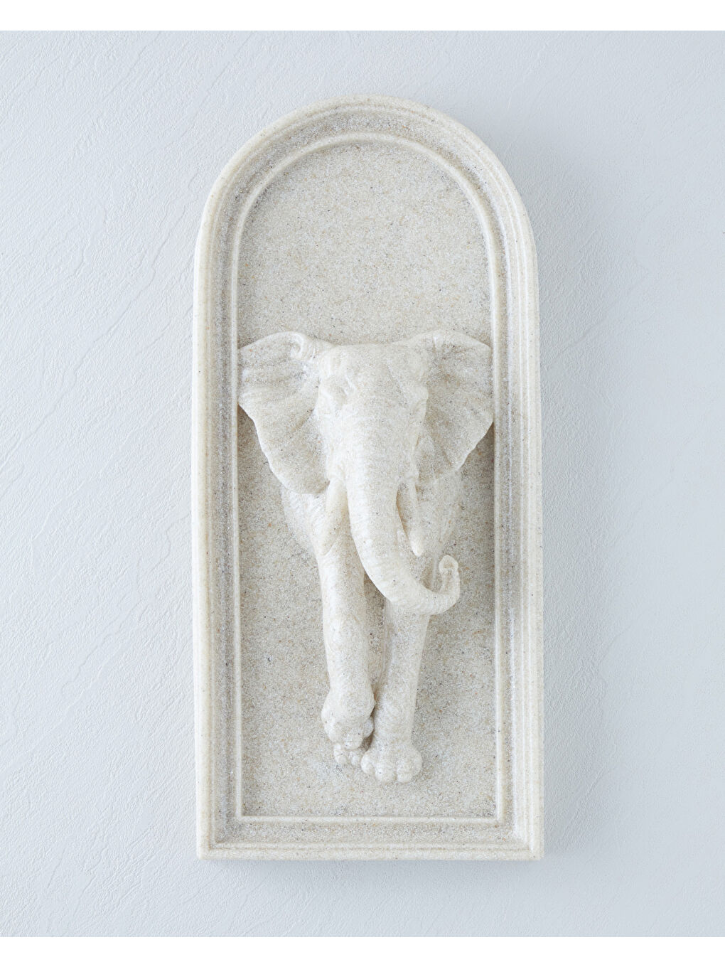 Elephant Duvar Aksesuarı 17x7,5x38 cm Bej