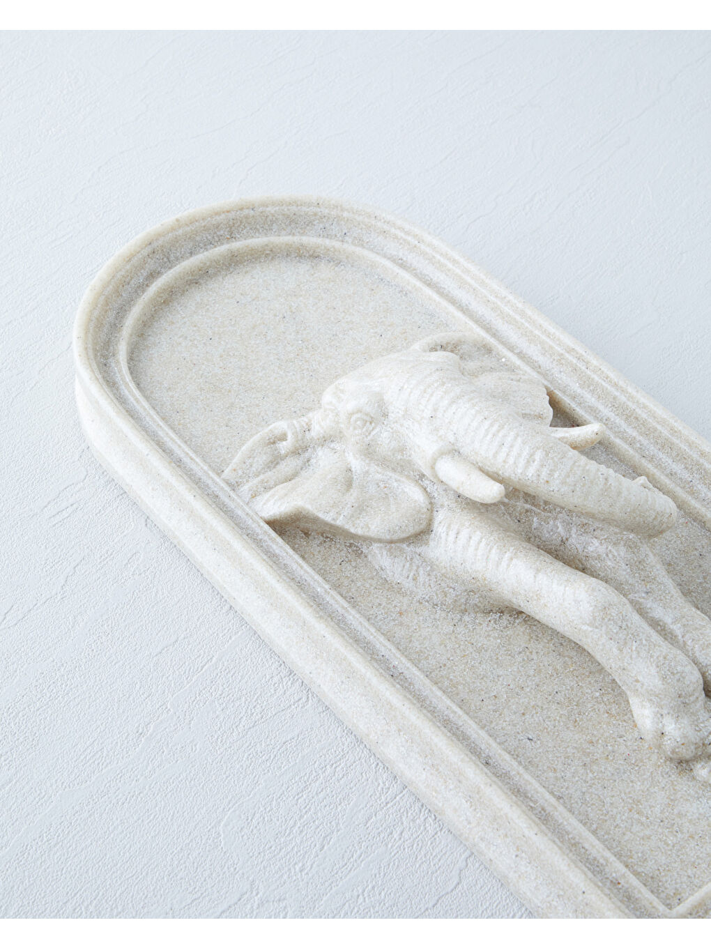 Elephant Duvar Aksesuarı 17x7,5x38 cm Bej-1