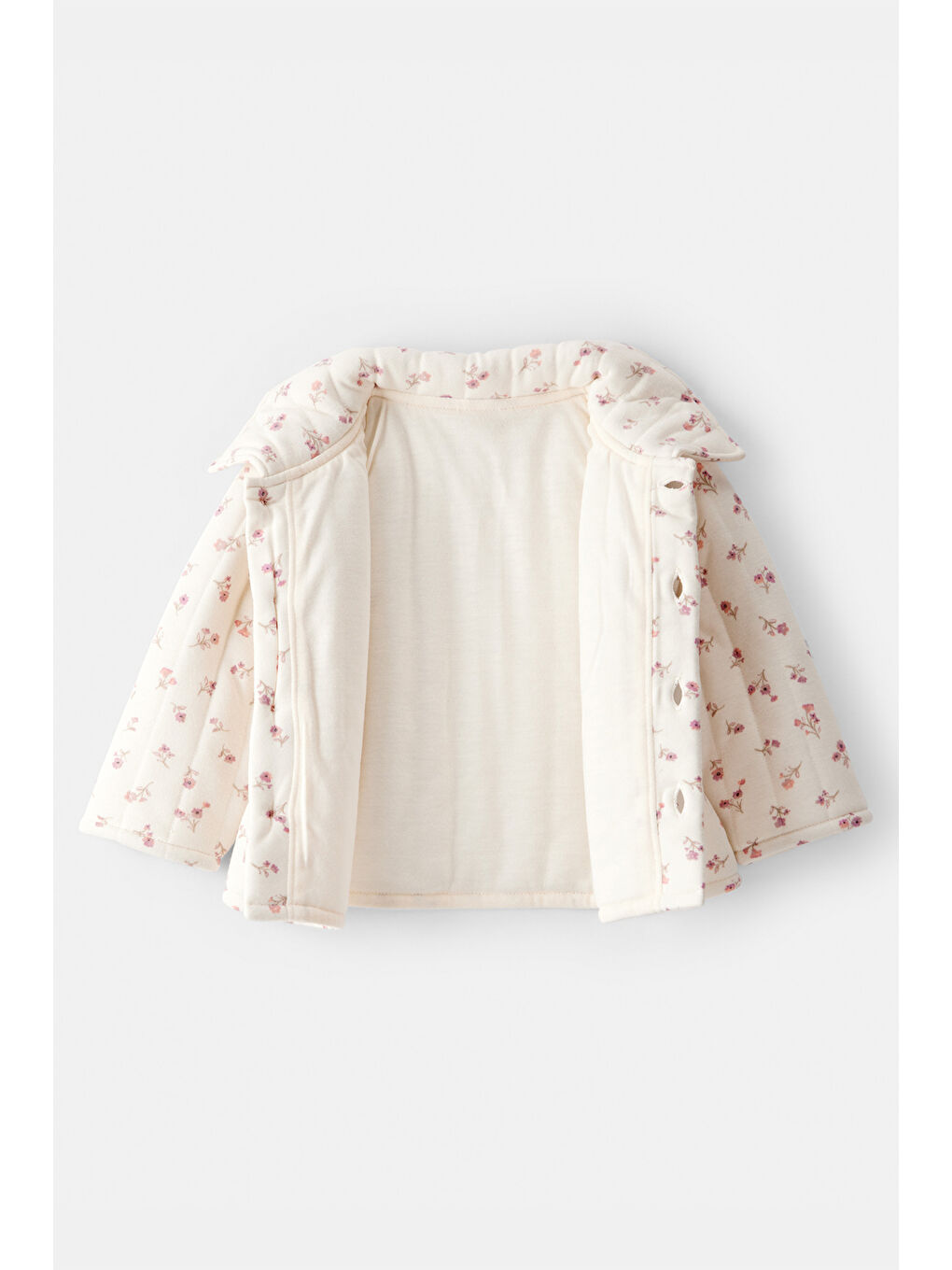 Kız Bebek Ekru Hırka-1