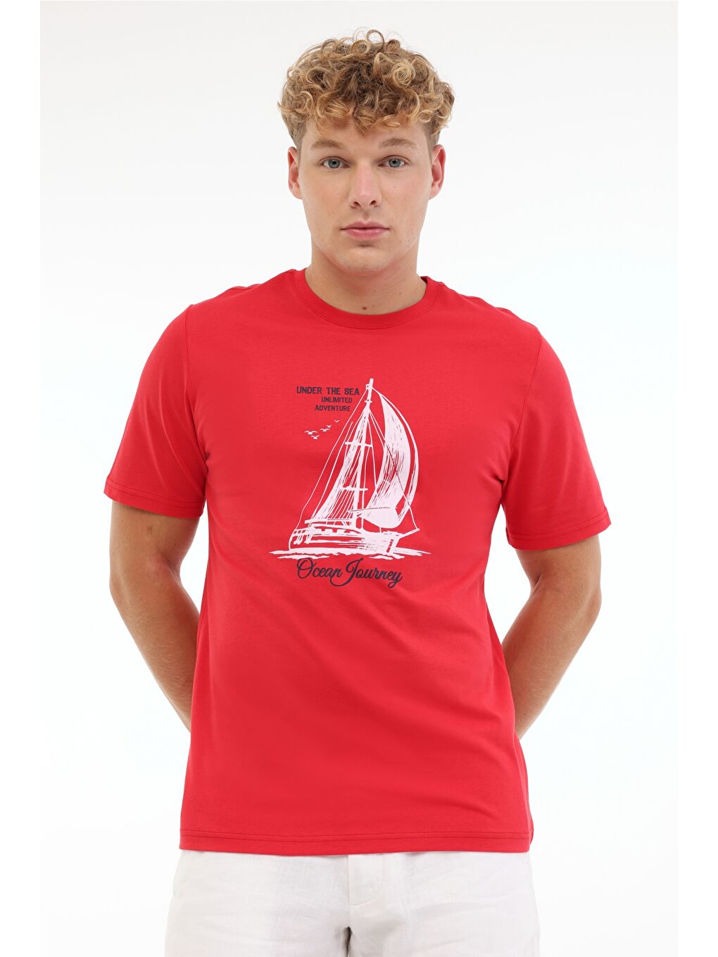 ML ETCOR 11MRN200 5FX Kırmızı Erkek Kısa Kol T-Shirt