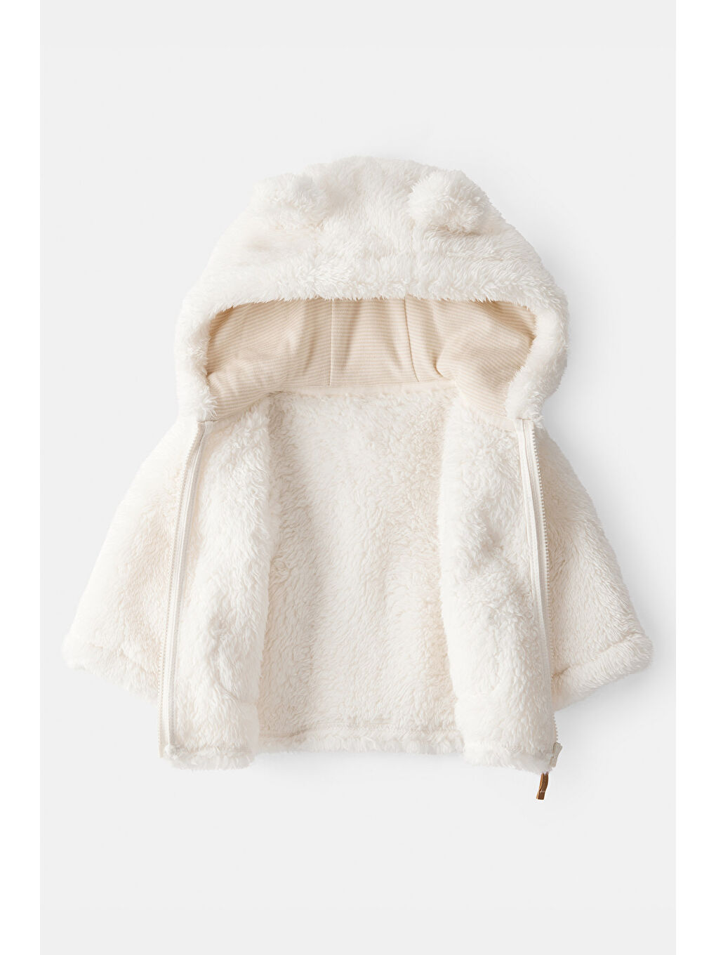 Bebek Bebek Ekru Hırka-1