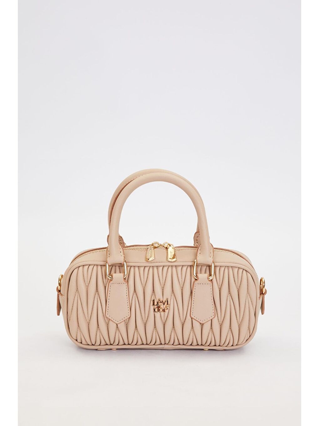 Bej Vizon Kadın El ve Omuz Çantası 930928